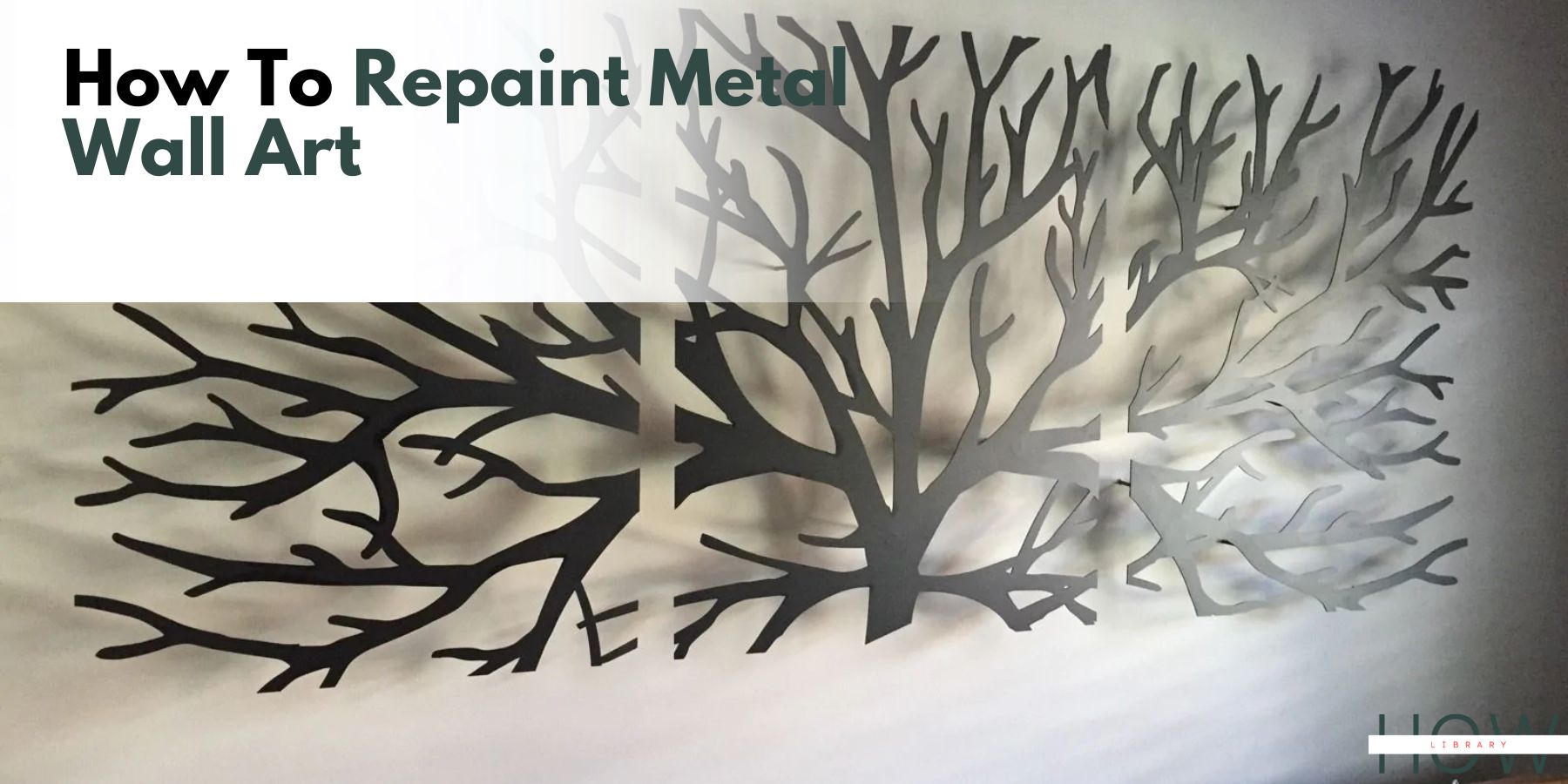 How To Repaint Metal Wall Art
