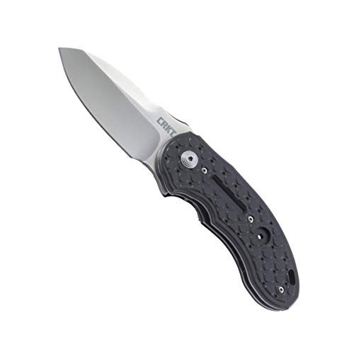 CRKT No Time Off Folding Pocket Knife, Plain Edge 5350