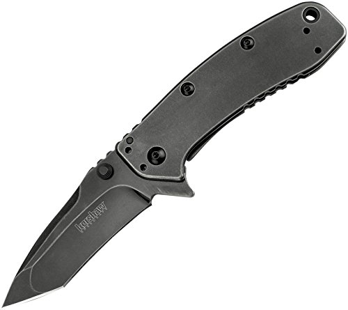 Kershaw Cryo II Tanto BlackWash Folding Pocket Knife 1556TBW