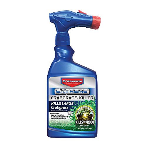 BioAdvanced 704119A Extreme Crabgrass Herbicide Weed Killer, 32-Ounce, Ready-to-Spray