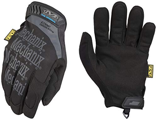 Mechanix Wear: Winter Work Gloves for Men - Original Insulated; Touchscreen Capables (Large, Black)