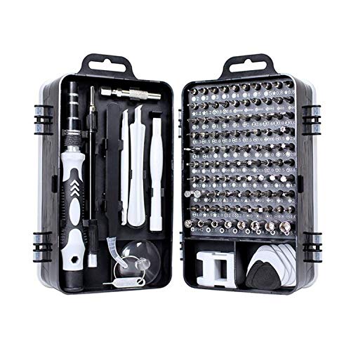 Yasoca Precision Screwdriver Set 115 in 1 Repair Tools Kit with Magnetic Driver Kit,Electronics Precision Screwdriver Set with Portable Bag for Repair Computer, Cell Phone, PC, iPhone,Tablets
