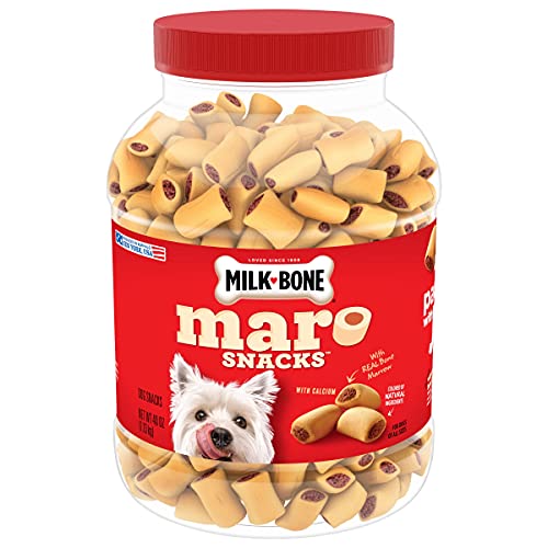 Milk-Bone MaroSnacks Dog Treats for Dogs of All Sizes, 40 Ounces